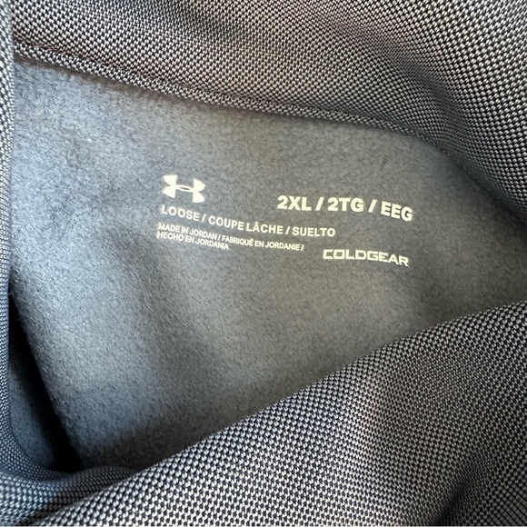 Under Armour Women's Sheen Fleece Mock Neck Mirage Pullover, Size 2XL - Picture 5 of 7